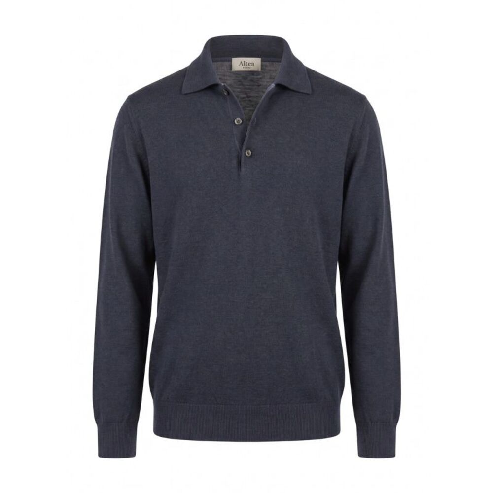 Altea Men Long Sleeve Polo-Neck Sweater